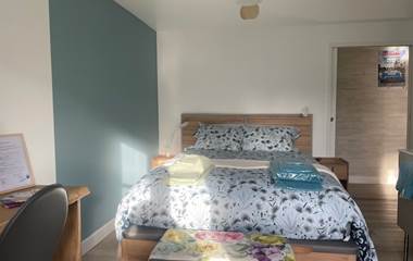 Chambre bleue
