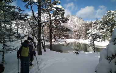 En chemin du lac de Gaube