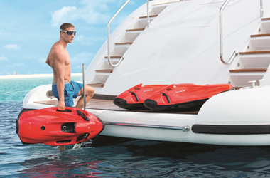 seabob sur yacht