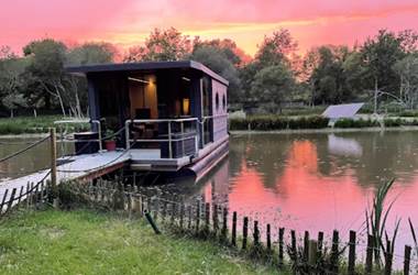 coucher de soleil ecolodge charles ashton