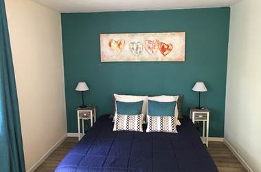 Salon maison hotes monclar chambre