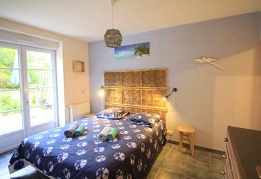 1ère chambre gîte Boucan Canot