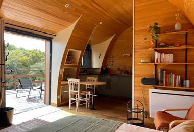 habitat tout en courbe