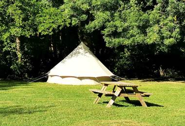Le camping en juin