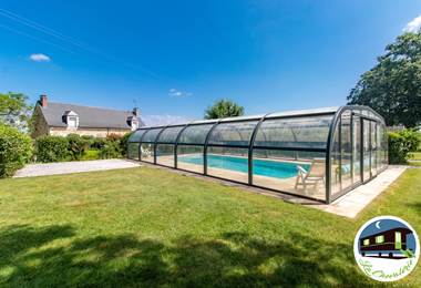 4 Gite la chevalerie 49170 jeu piscine