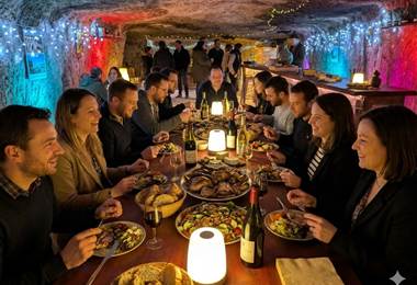 repas dégustation groupe