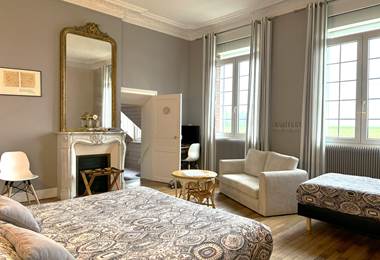 48 m2 pour cette chambre familiale