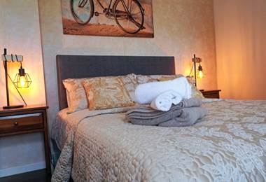 Maison les "Berry's" - Chambre dorée