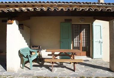 Terrasse couverte
