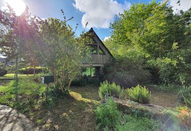 Chalet Proue ensoleillée paysage
