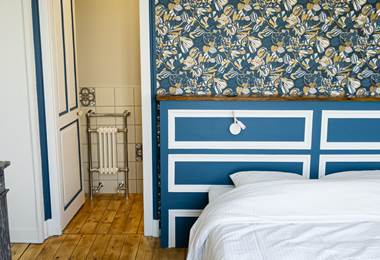 Bauges, chambre 2 personnes avec lit simple ou double au choix