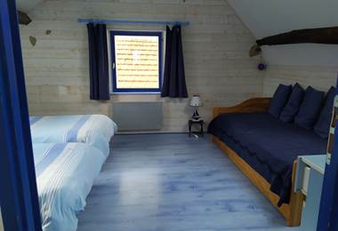 Appartement Oléron - chambre - Domaine de la Vergnolle