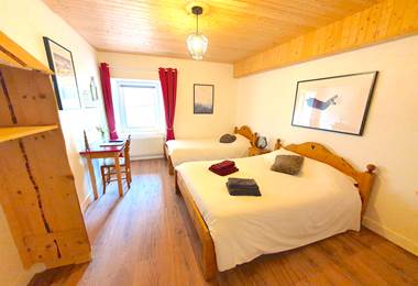 Chambre triple chamois