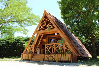 Cabane en A
