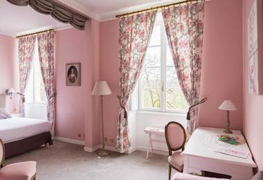 chambre rose