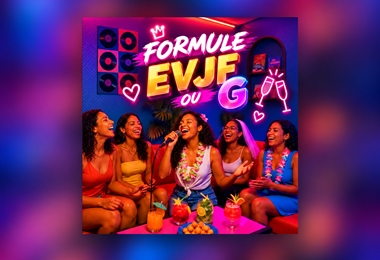 Soirée EVJF néon entre amies