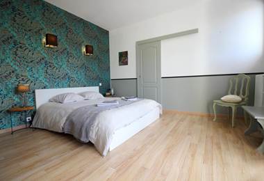 Chambre familiale avec terrasse avec vue sur le parc