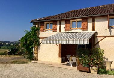 Vue extérieur du gîte