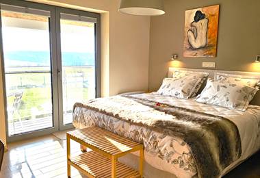 Chambre Zenith lit king size haut de gamme