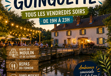 affiche soirée guinguette été 2026