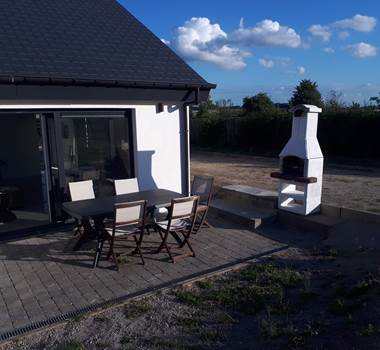 BBQ dans le jardin