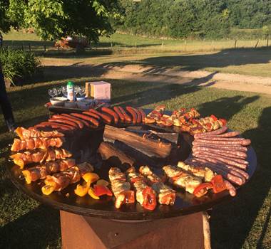 Soirée barbecue Domaine du Gravier Gramat