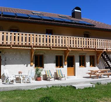 Gîte Tré le grenier - charmant gîte - Gîte le Grand - pour 6 personnes - terrasse