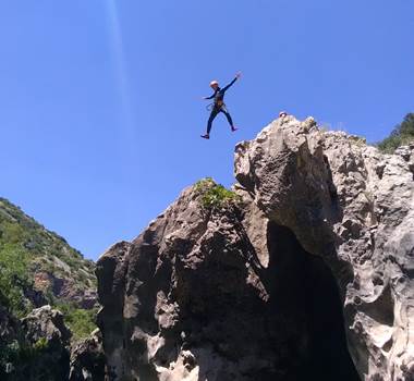 saut canyon du Diable