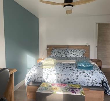Chambre bleue