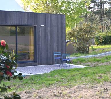 Ty Kerleguer - terrasse vue jardin