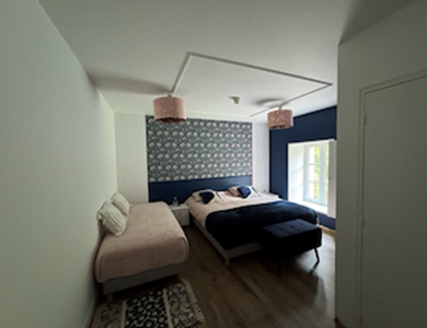La chambre 3 - bleue