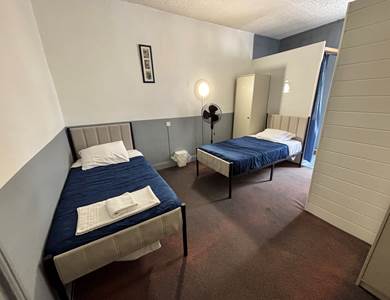 chambre duo, lits jumeaux, spacieuse, confort