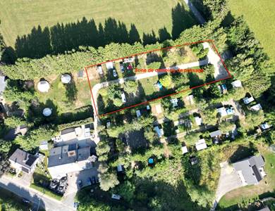 Zone de camping de passage