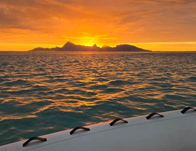 Sunset Eloa Tahiti