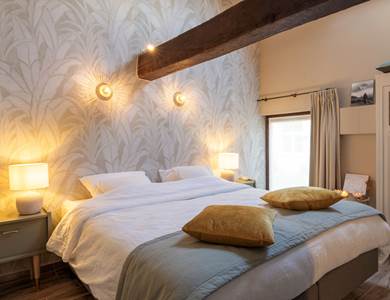 La Bergerie c'est 1 seule chambre Lit King Size ou jumeaux