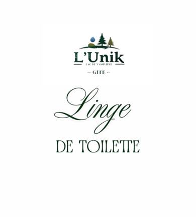 Option linge de toilette