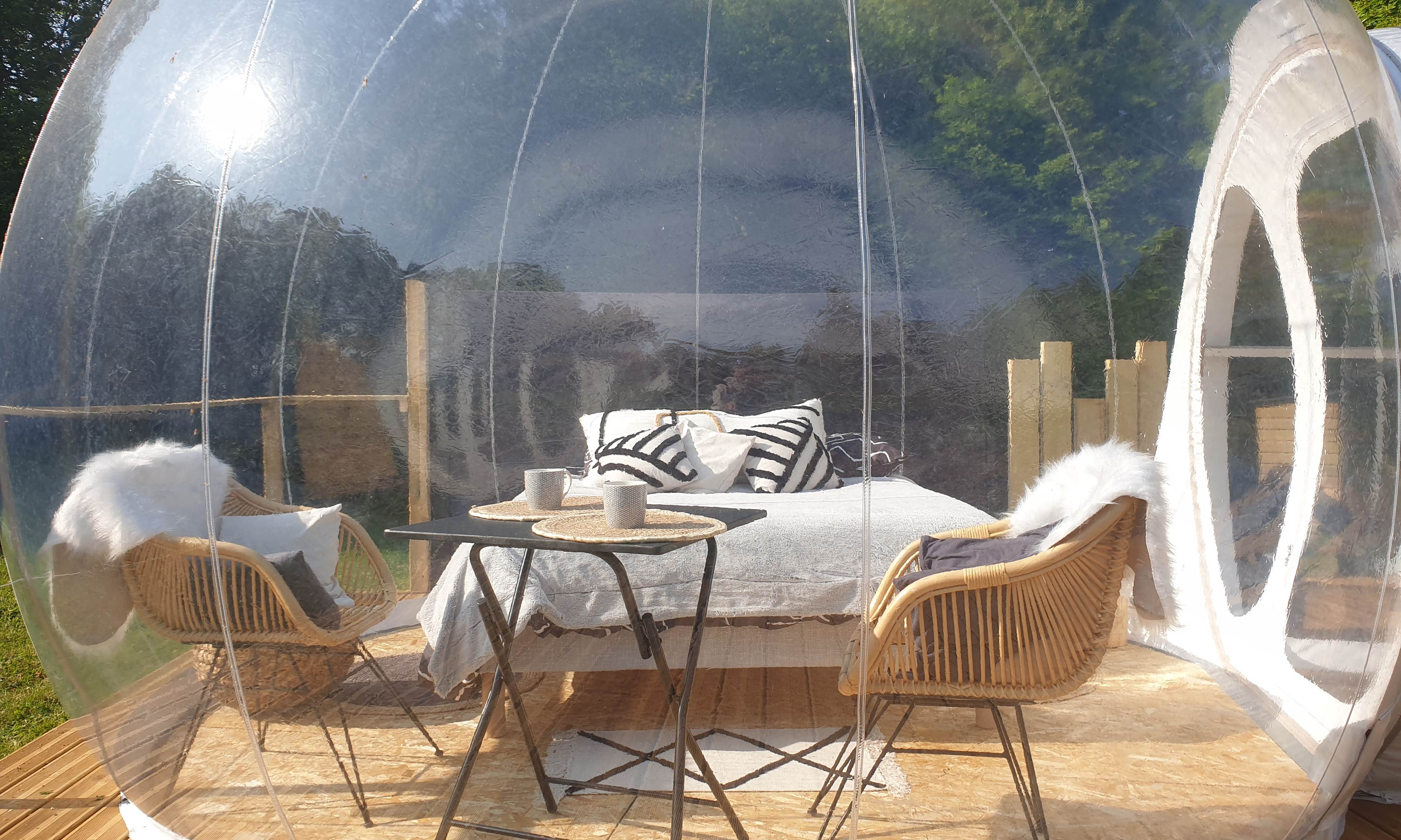 Photo 4/4 — Bulle « La bulle de Clotilde · Tourch, Finistère, Bretagne » à Tourch Finistère