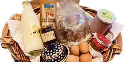 notre panier petit déjeuner