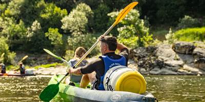 Septembre canoe ardeche Alain Bateaux