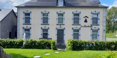 Vue de l'hébergement en façade-presta