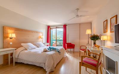 La disposition de la chambre-presta