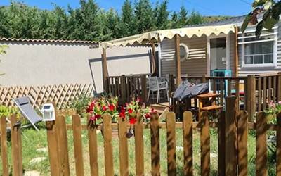 Mobil home avec jardin-presta