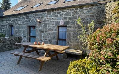 Vue de l'éxterieur ensoleillé-presta