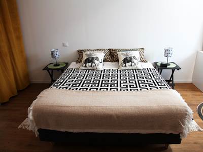Chambre "Côté Savane"-La maison d'Eole