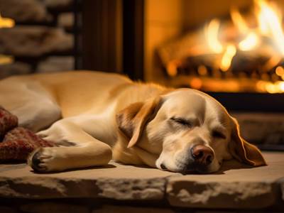 vue-d-un-chien-mignon-dormant-paisiblement-a-la-maison (2)