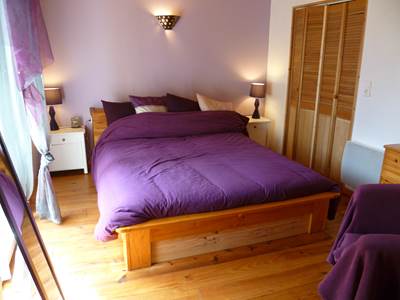 chambres d'hôtes de kerael :la chambre améthyste
