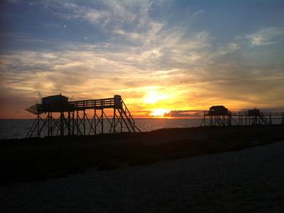 Île Madame by night