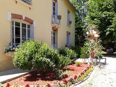 Entrée de la maison d'hôtes