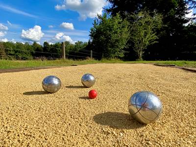 Terrain de pétanque