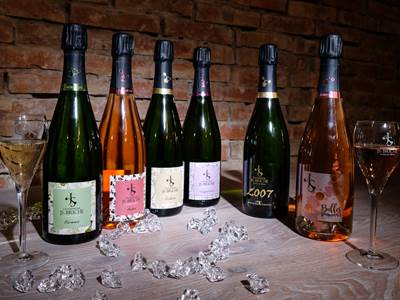 Coffret découverte 6 bouteilles de champagne JS. Briche